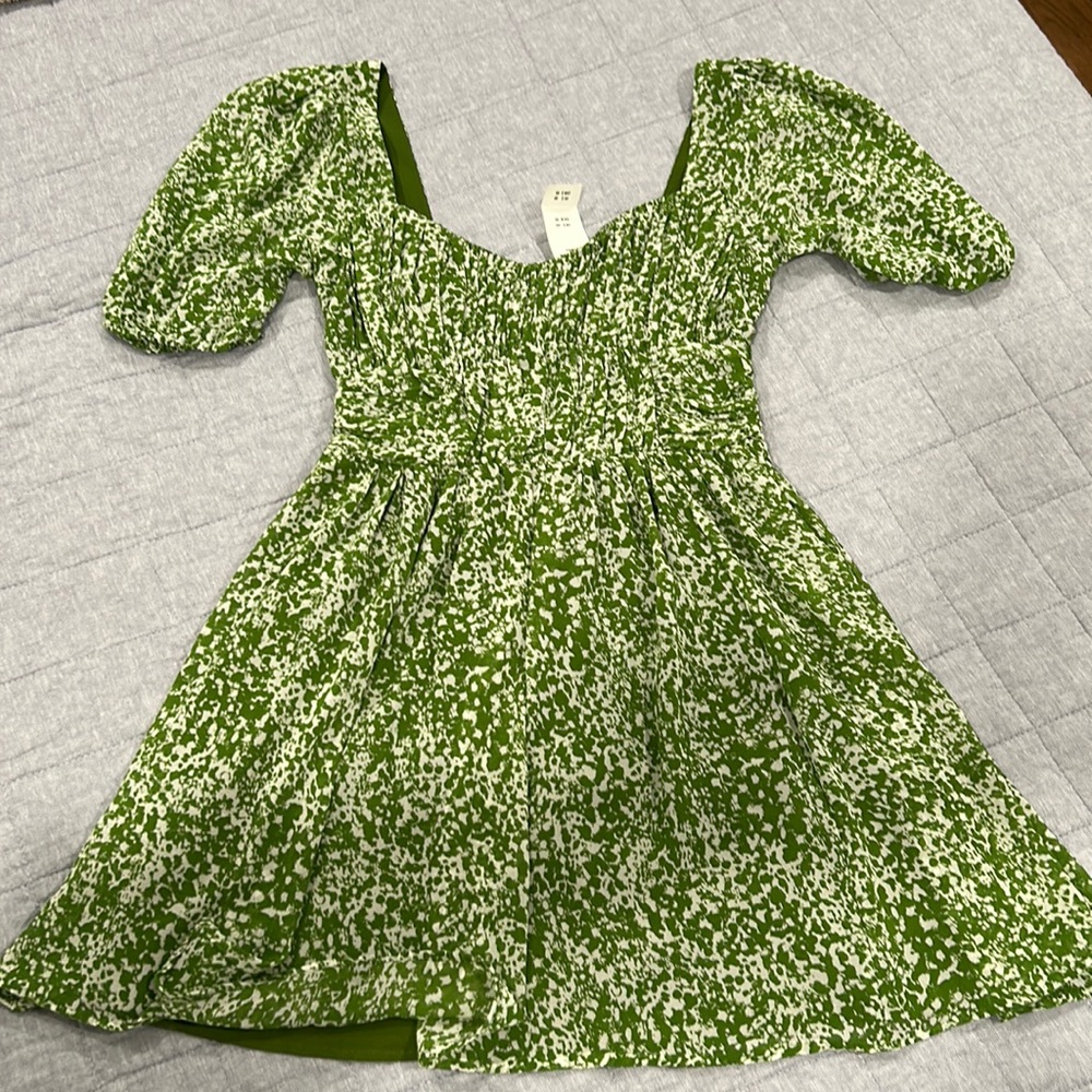 Green Abercrombie dress